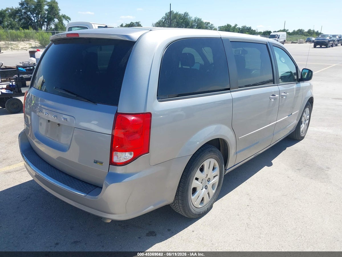 2017 DODGE GRAND CARAVAN SE — снимка 4
