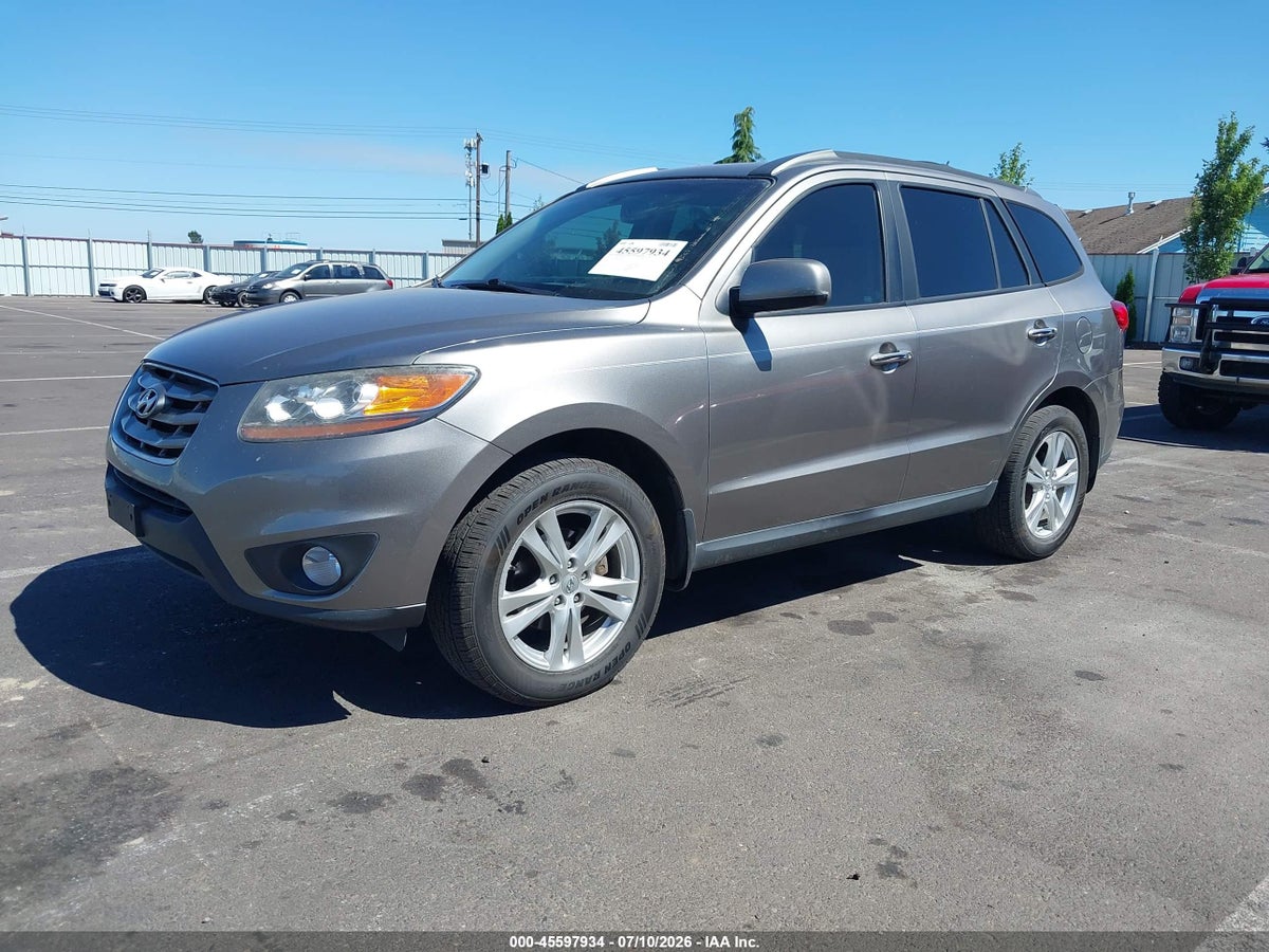 2011 HYUNDAI SANTA FE LIMITED V6 — снимка 2
