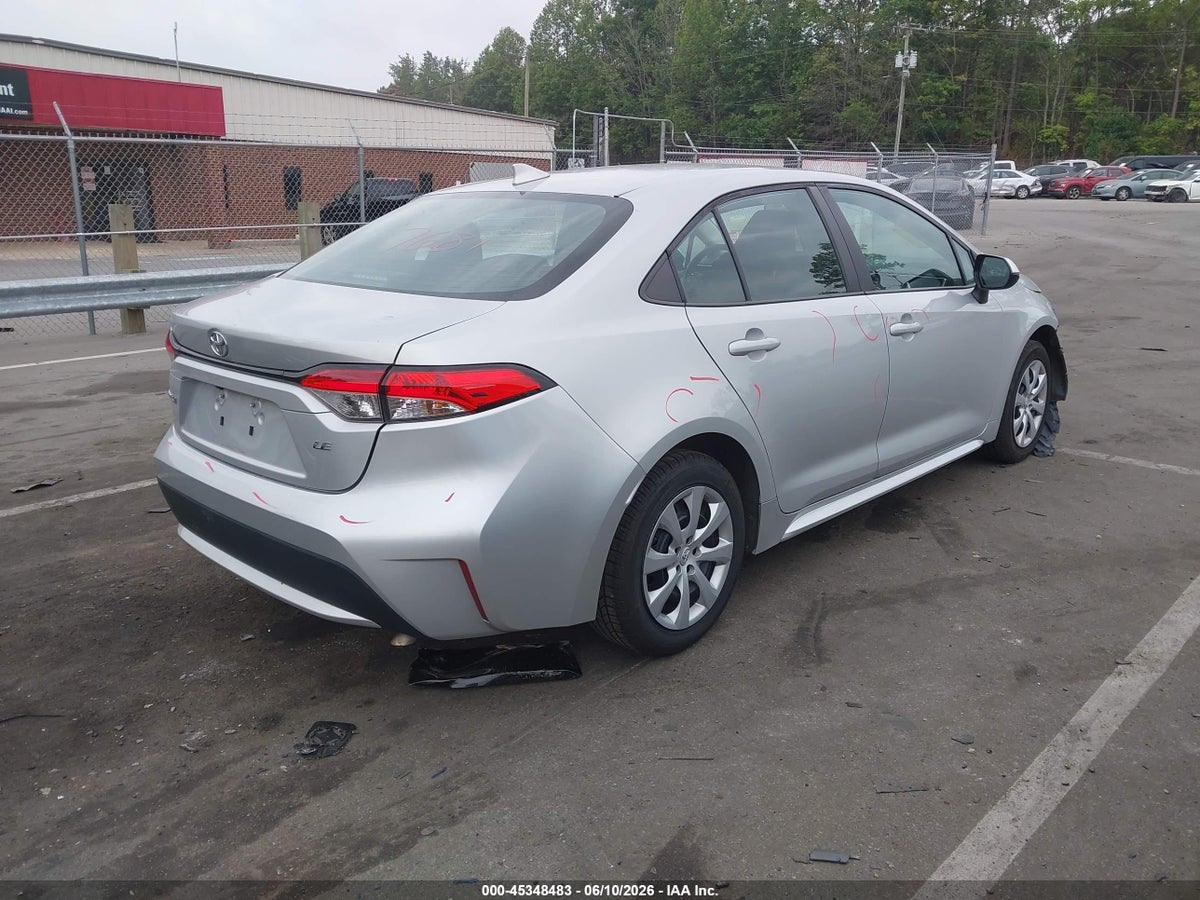 2022 TOYOTA COROLLA LE — снимка 4