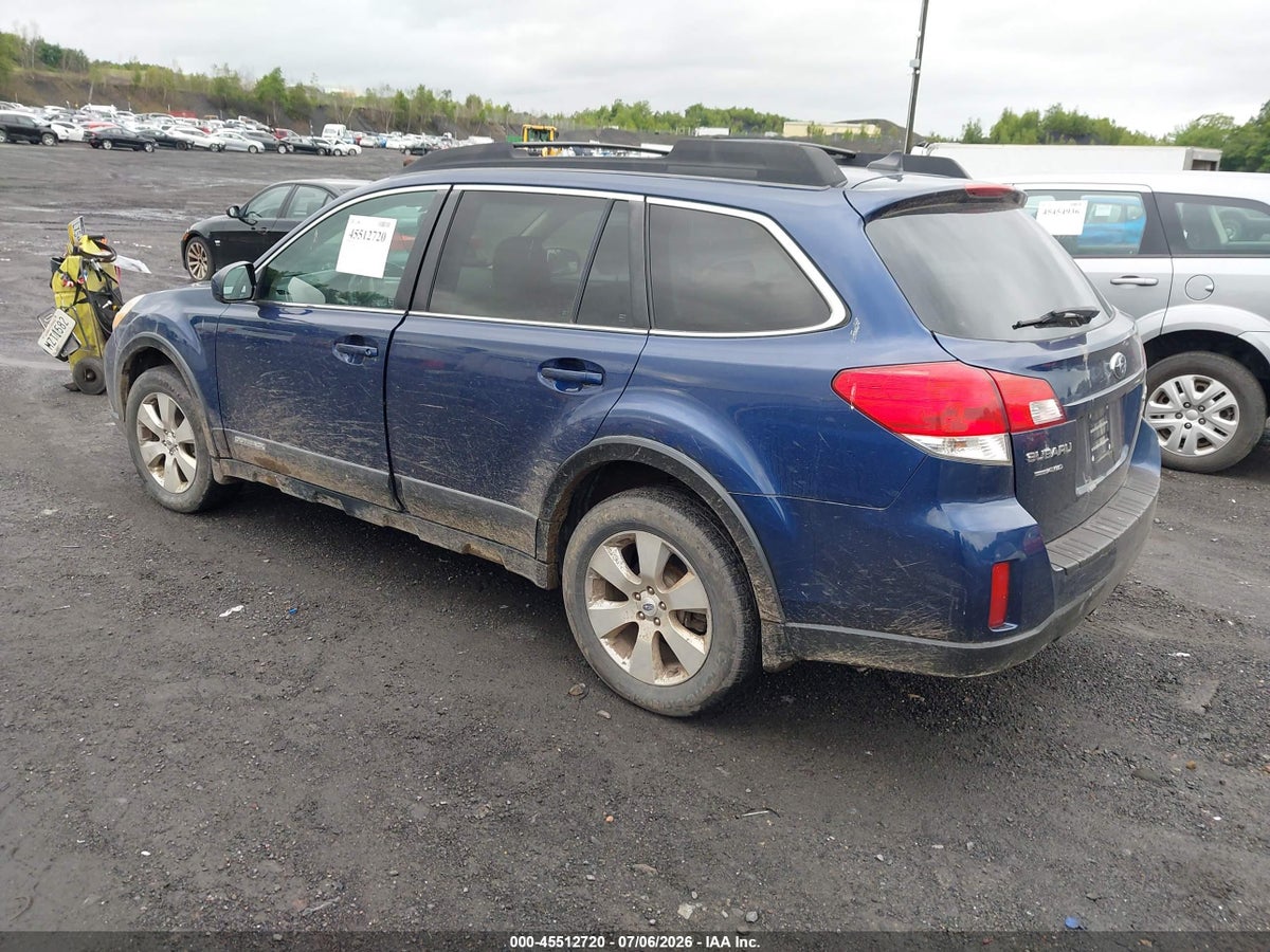 2011 SUBARU OUTBACK 2.5I LIMITED — снимка 3