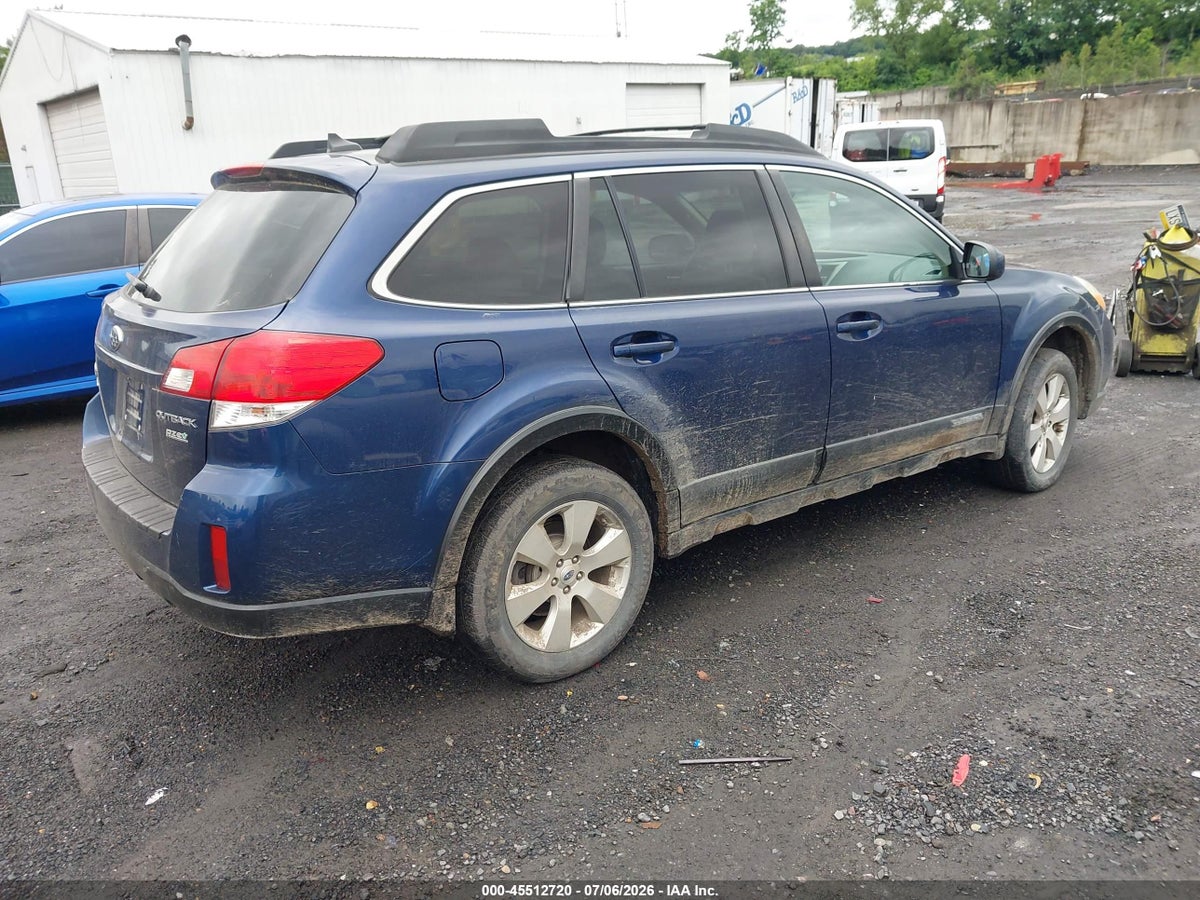 2011 SUBARU OUTBACK 2.5I LIMITED — снимка 4