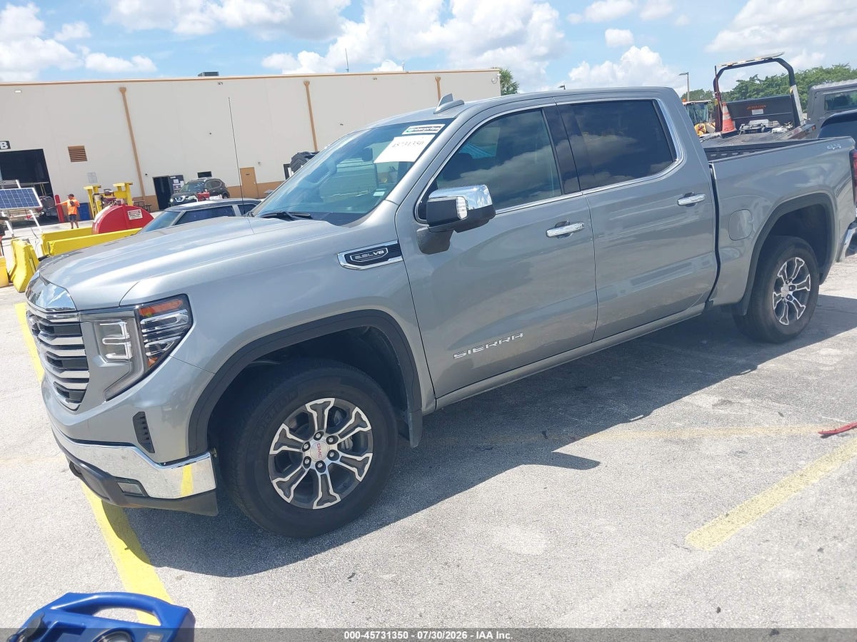 2025 GMC SIERRA 1500 4WD SHORT BOX SLT — снимка 2