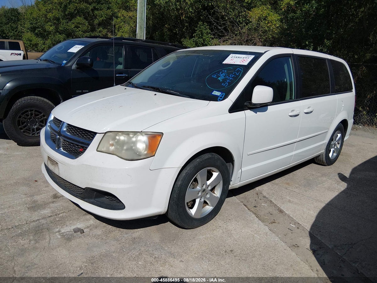 2013 DODGE GRAND CARAVAN SE — снимка 2