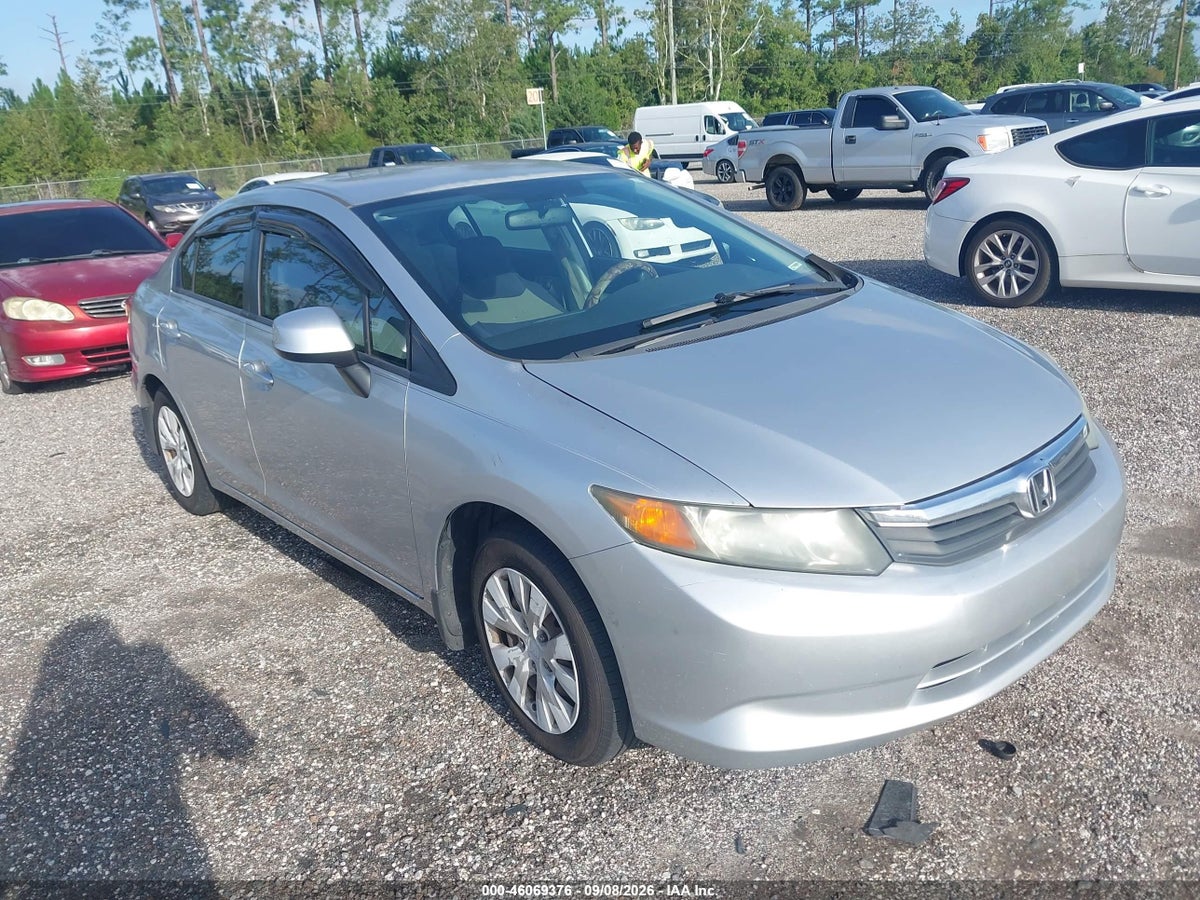 2012 HONDA CIVIC LX