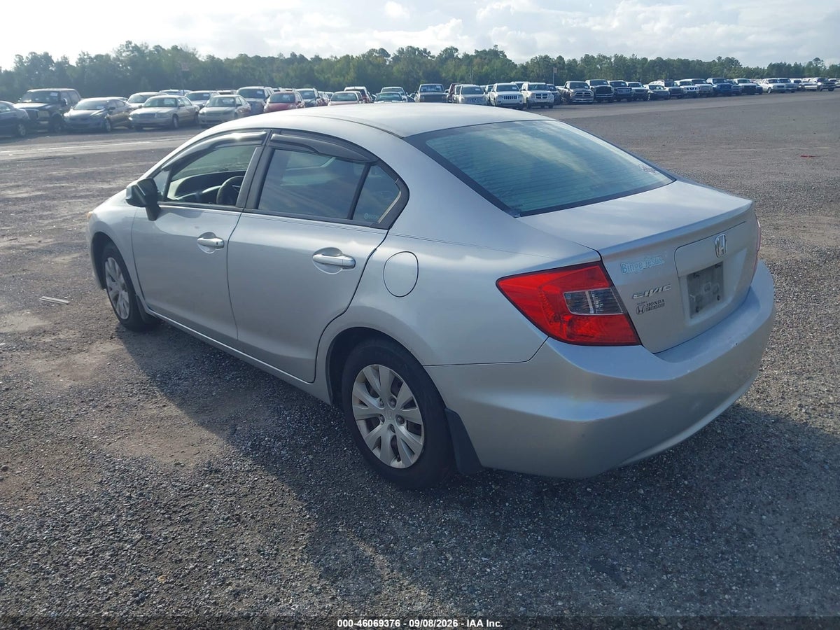 2012 HONDA CIVIC LX — снимка 3