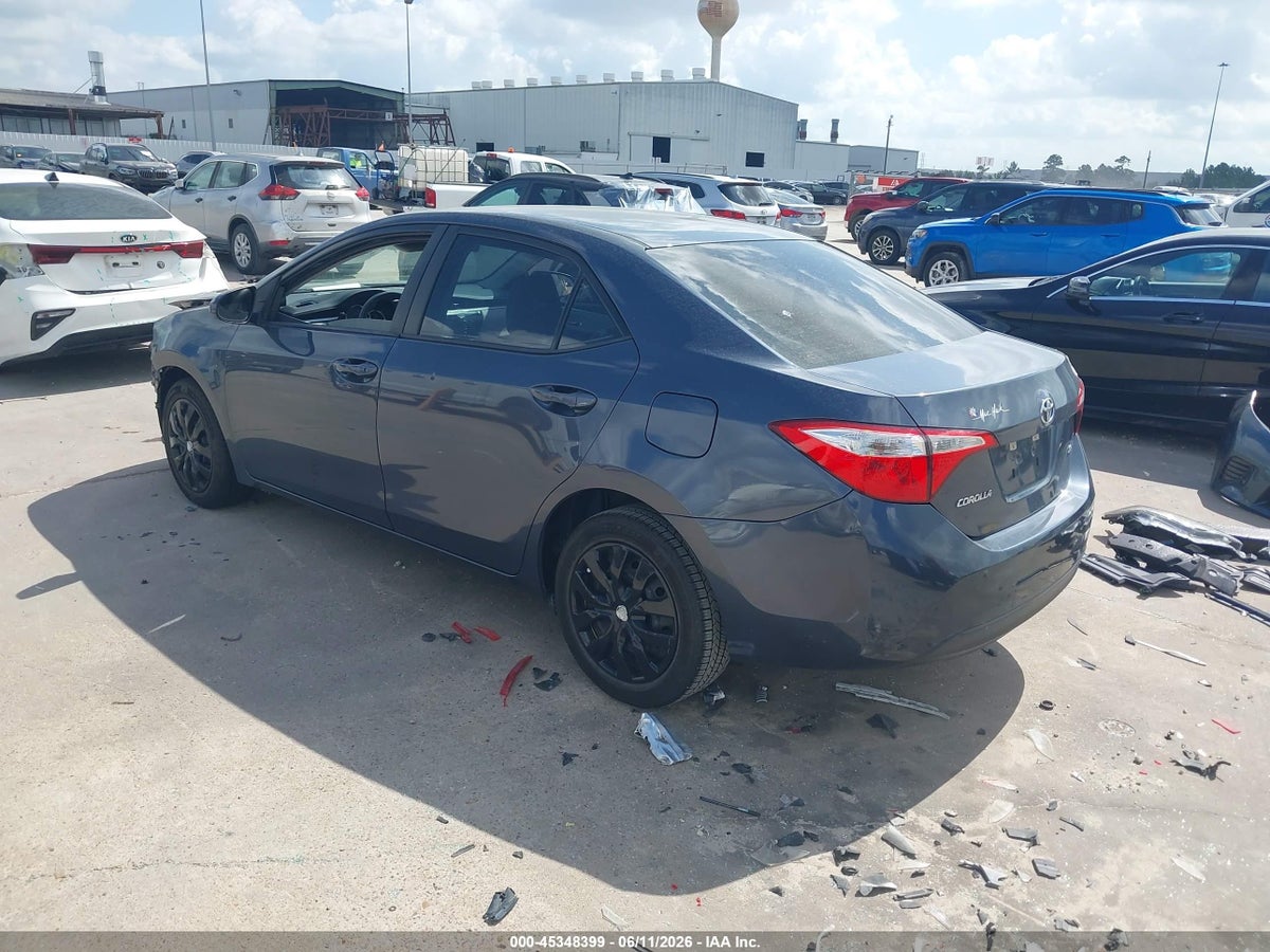 2015 TOYOTA COROLLA LE — снимка 3