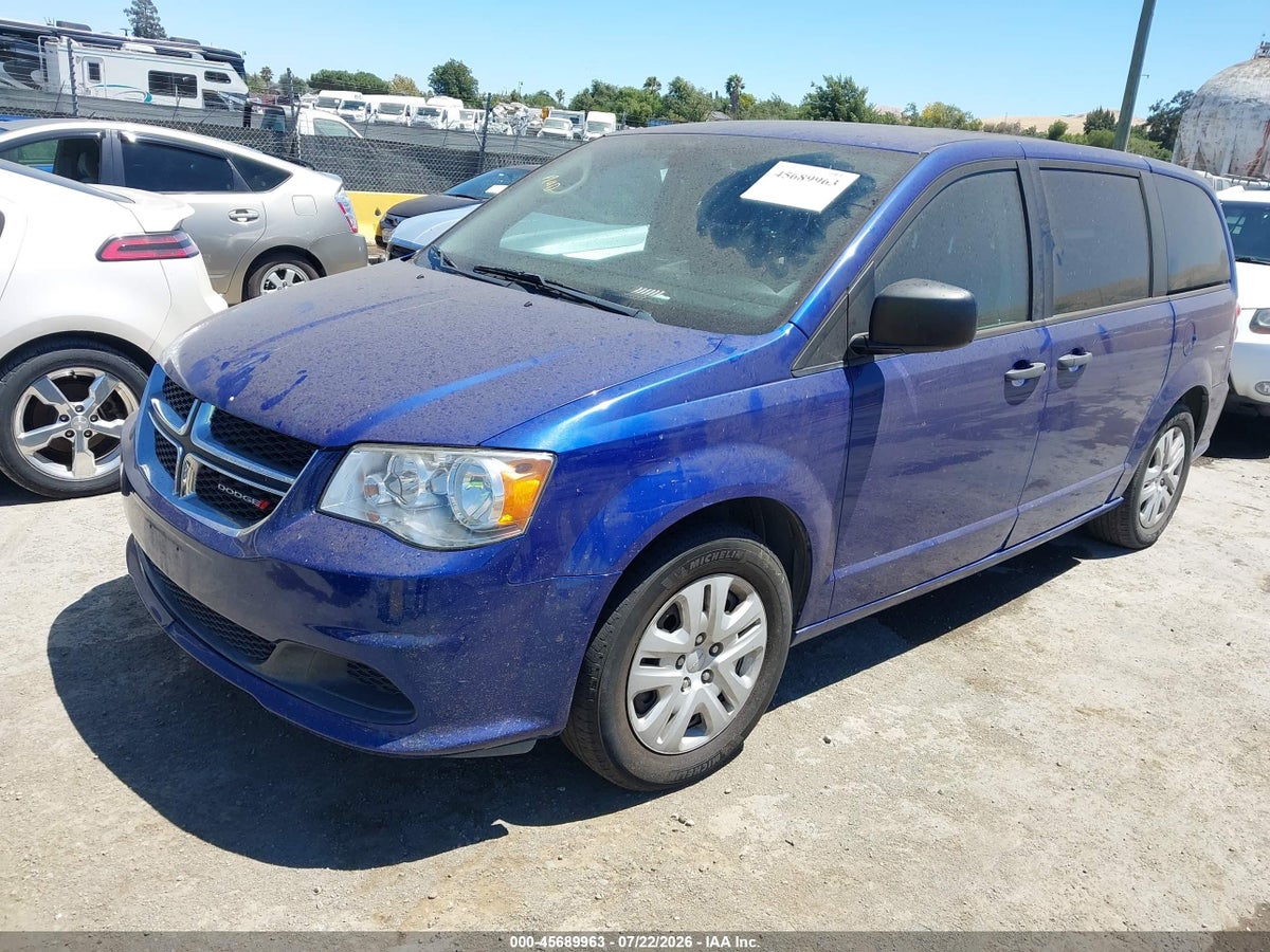 2019 DODGE GRAND CARAVAN SE — снимка 2