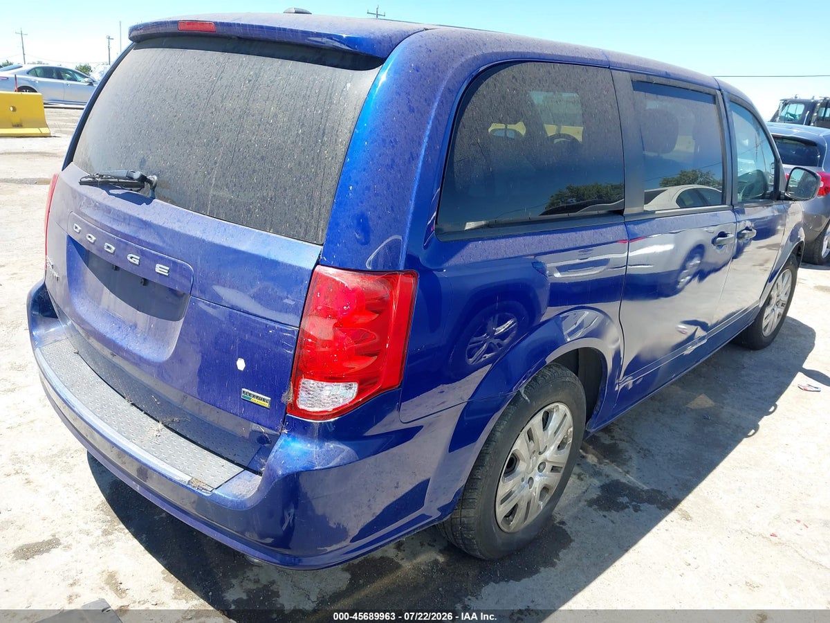 2019 DODGE GRAND CARAVAN SE — снимка 4