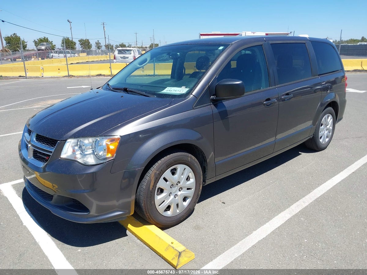 2018 DODGE GRAND CARAVAN SE — снимка 2