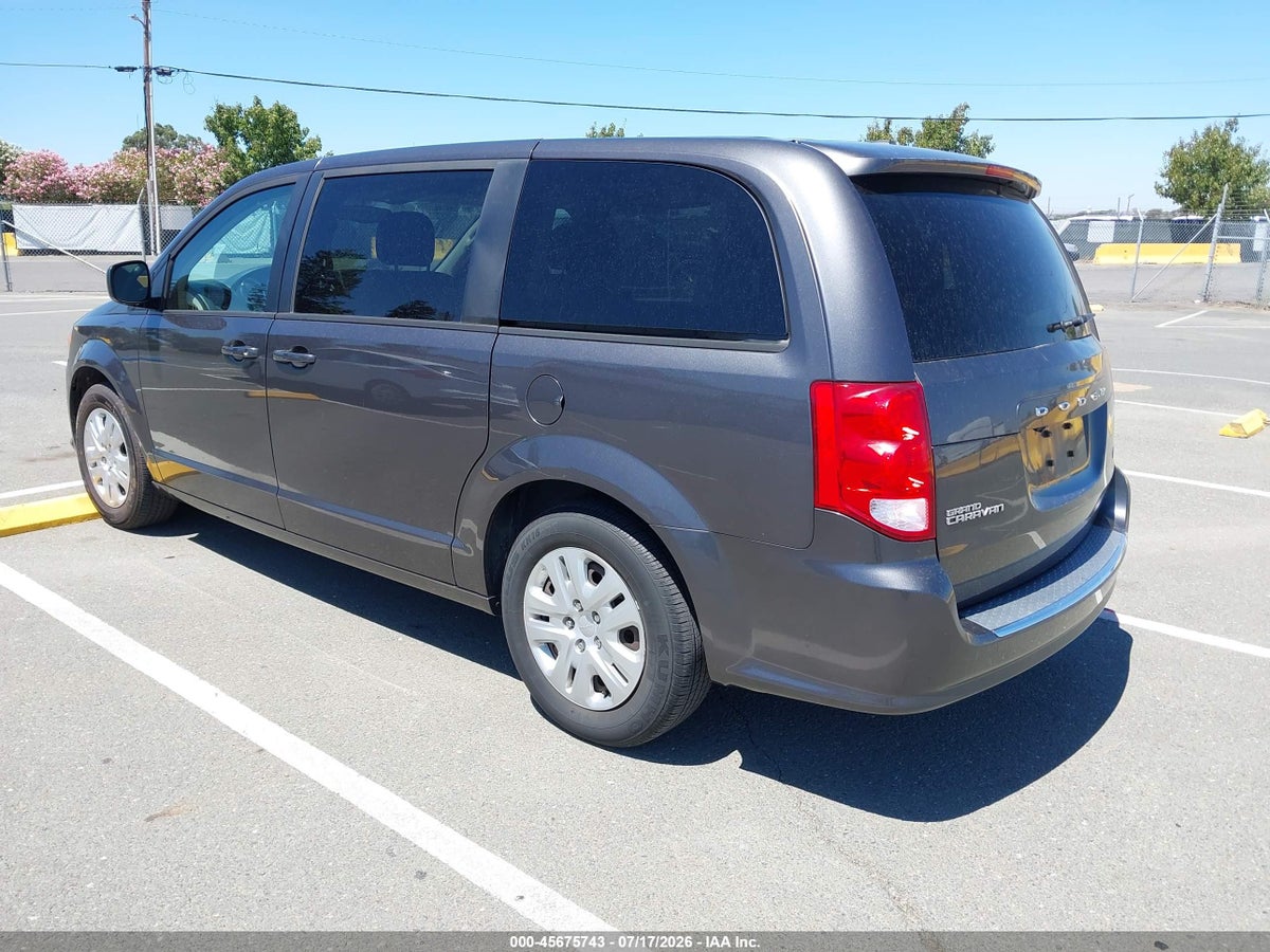 2018 DODGE GRAND CARAVAN SE — снимка 3