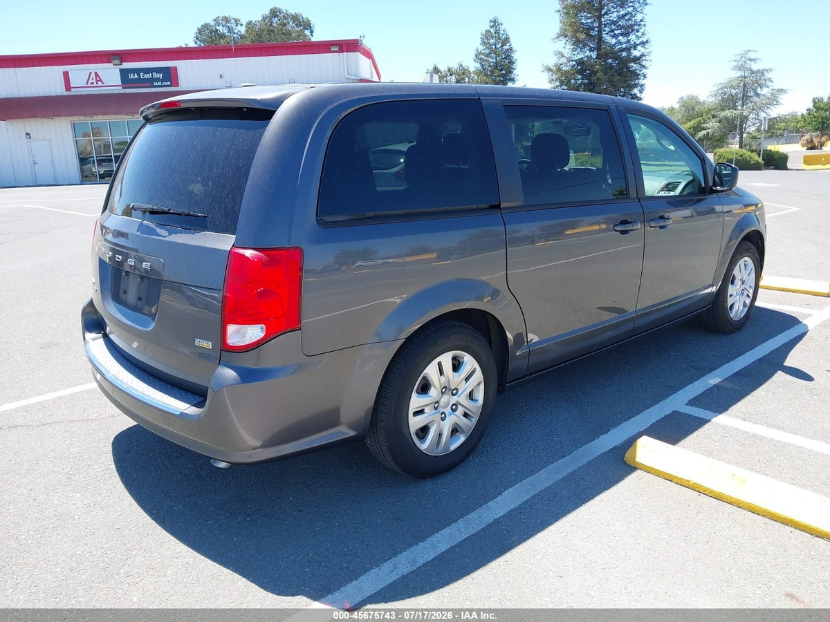 2018 DODGE GRAND CARAVAN SE — снимка 4
