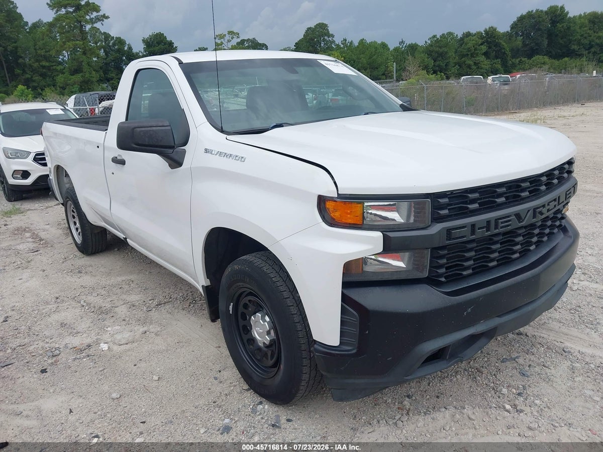 2019 CHEVROLET SILVERADO 1500 WORK TRUCK