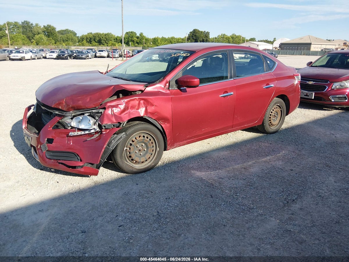 2015 NISSAN SENTRA FE+ S/S/SL/SR/SV — снимка 2