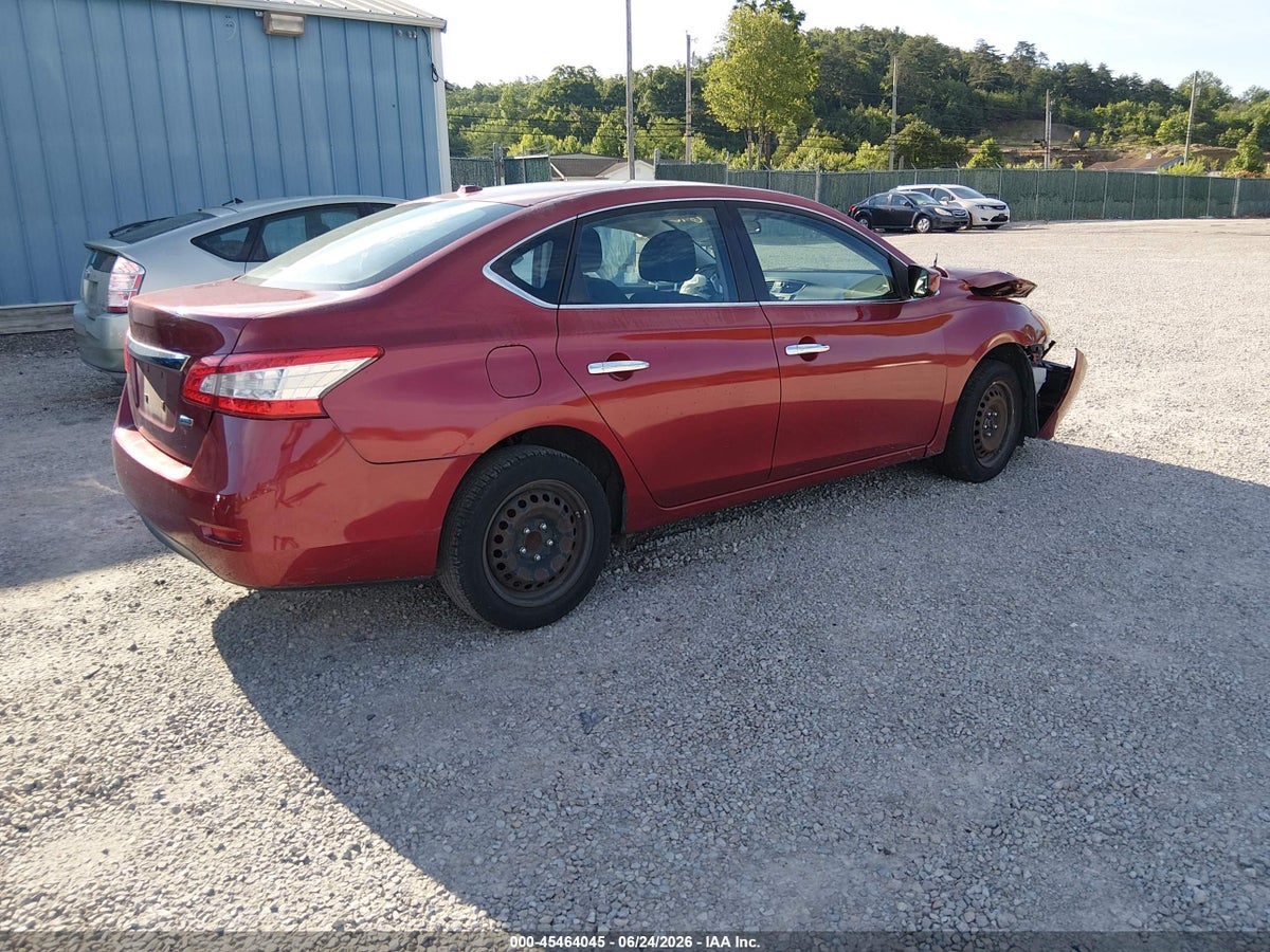 2015 NISSAN SENTRA FE+ S/S/SL/SR/SV — снимка 4