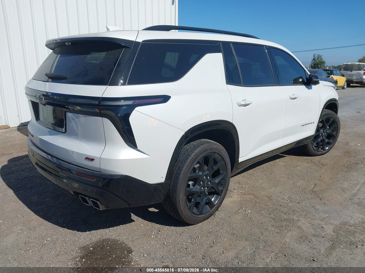 2025 CHEVROLET TRAVERSE AWD RS — снимка 4