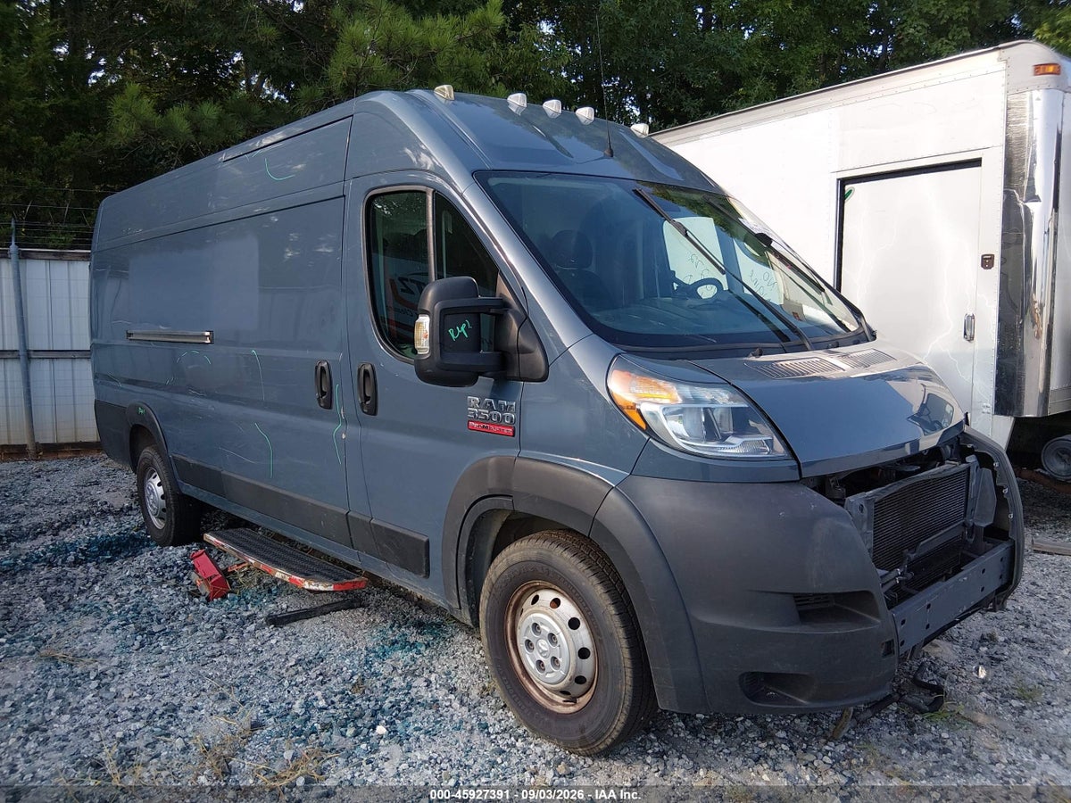 2021 RAM PROMASTER 3500 CARGO VAN HIGH ROOF 159 WB EXT