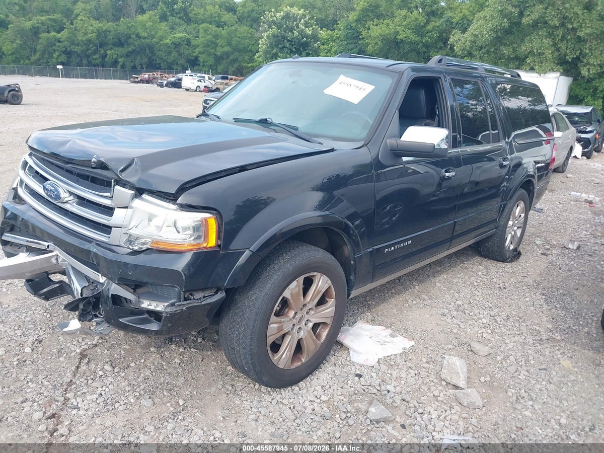 2015 FORD EXPEDITION EL PLATINUM — снимка 2