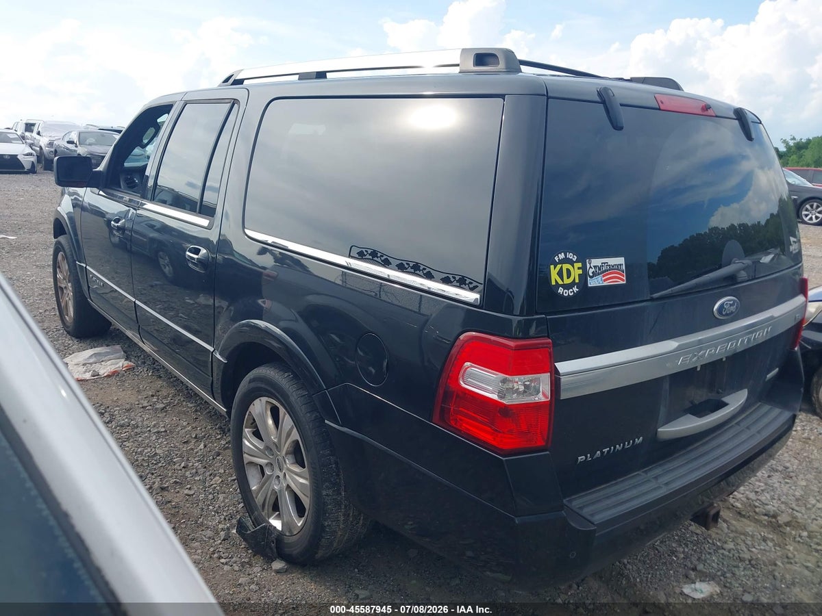 2015 FORD EXPEDITION EL PLATINUM — снимка 3