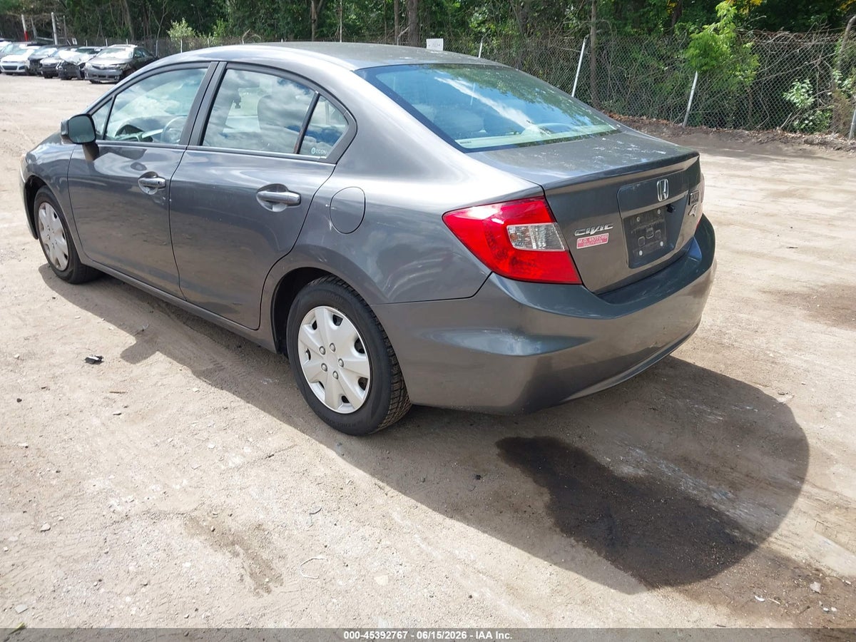 2012 HONDA CIVIC LX — снимка 3