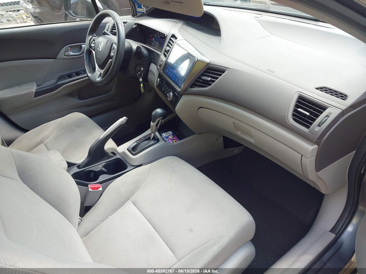 2012 HONDA CIVIC LX — снимка 5