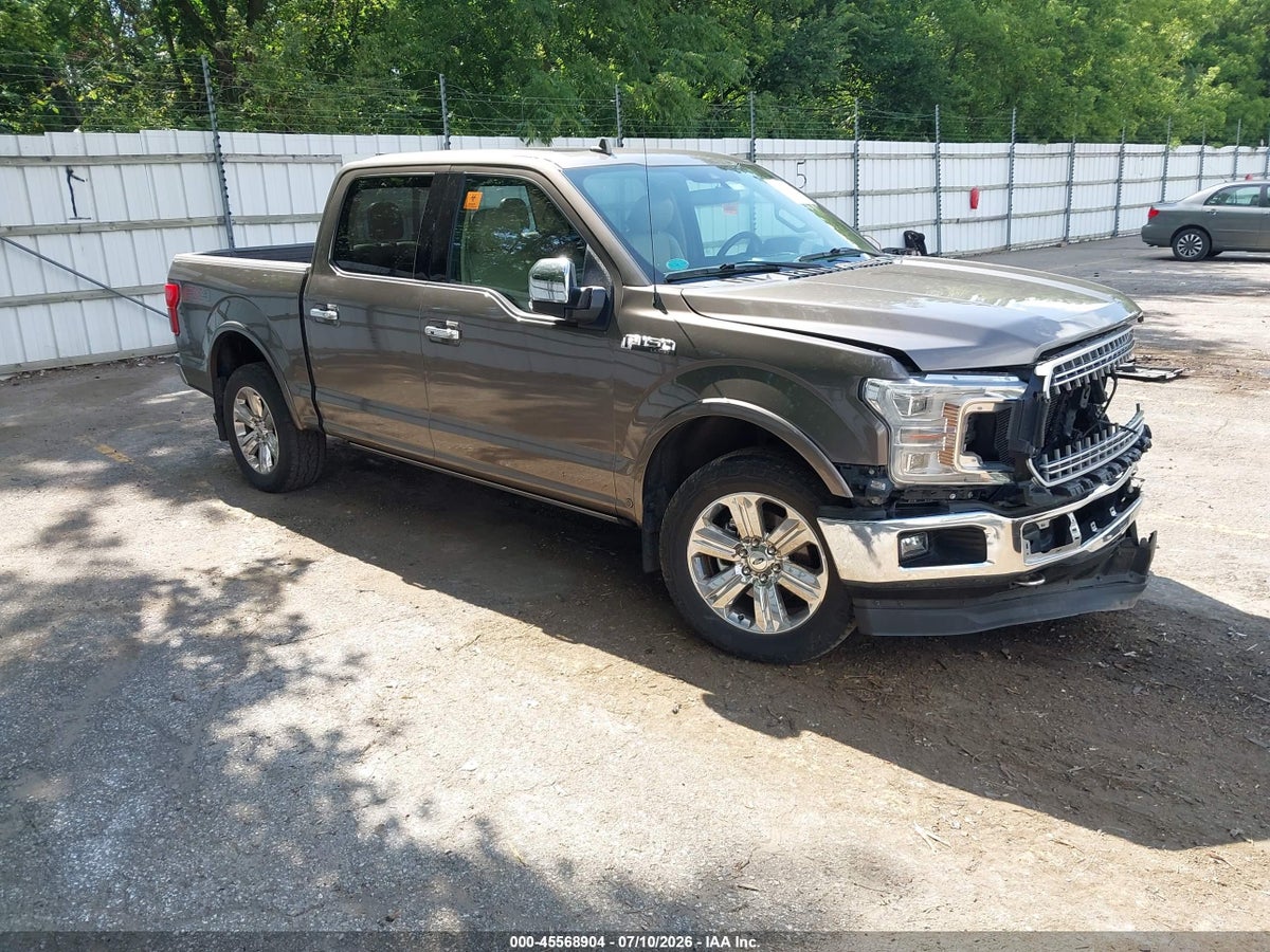 2018 FORD F-150 KING RANCH/LARIAT/LIMITED/PLATINUM/XL/XLT