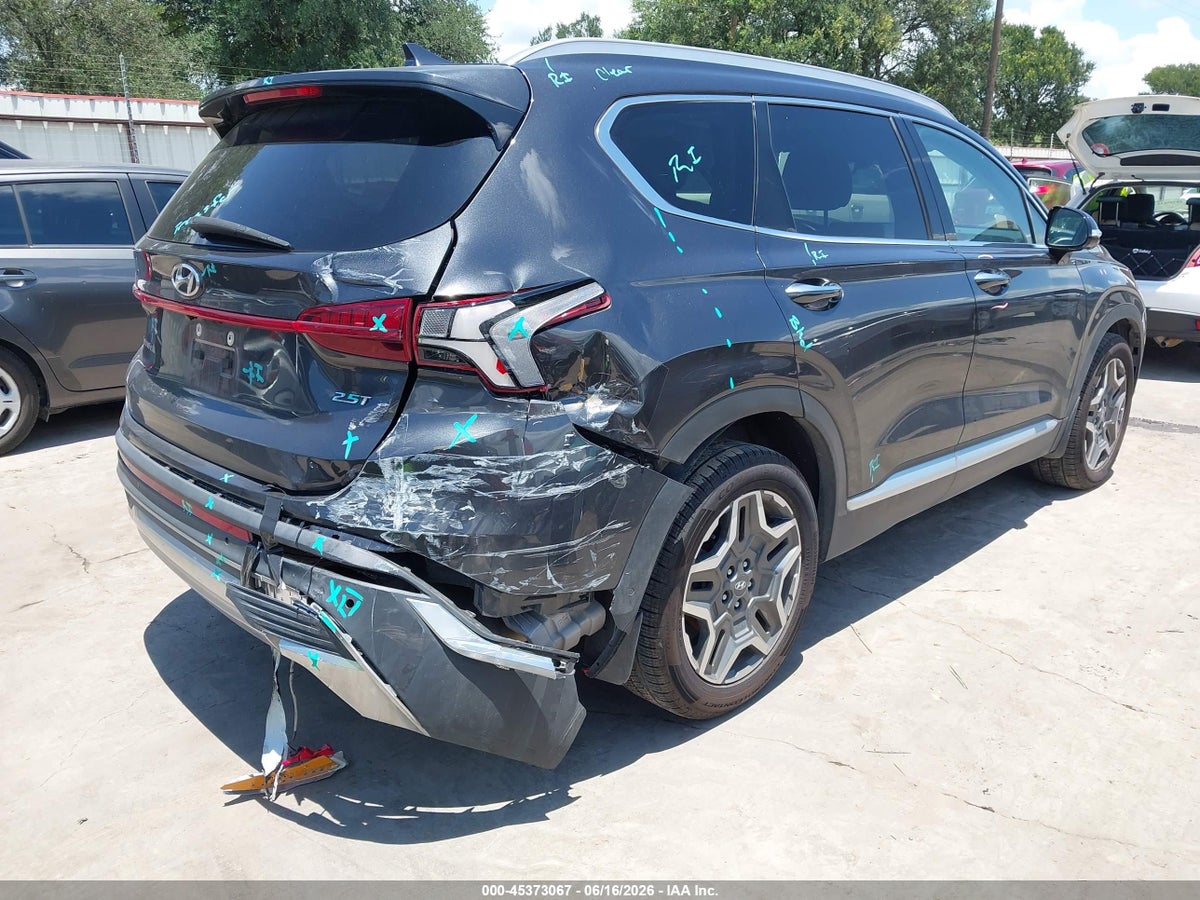 2022 HYUNDAI SANTA FE LIMITED — снимка 4
