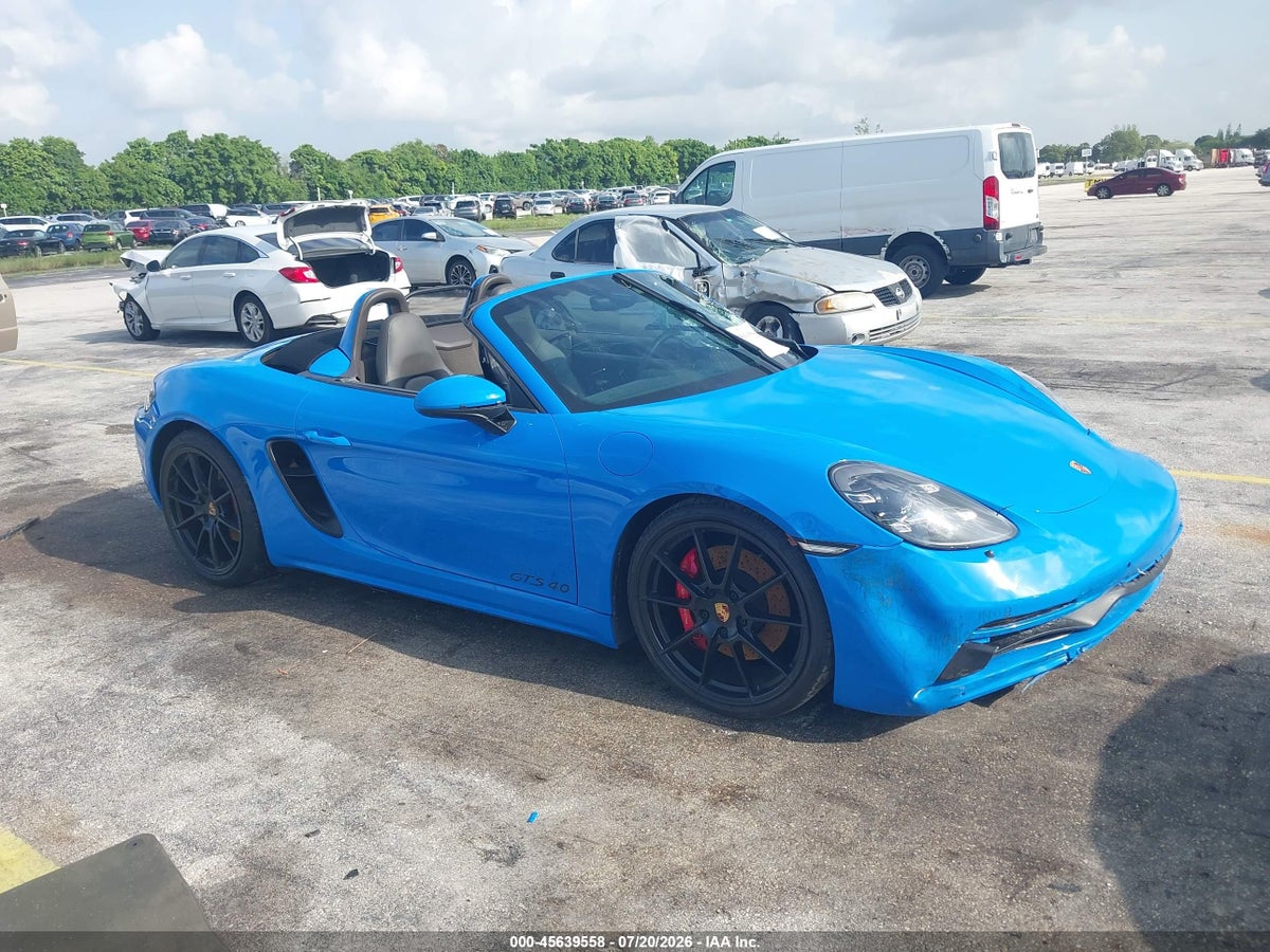 2023 PORSCHE 718 BOXSTER GTS 4.0