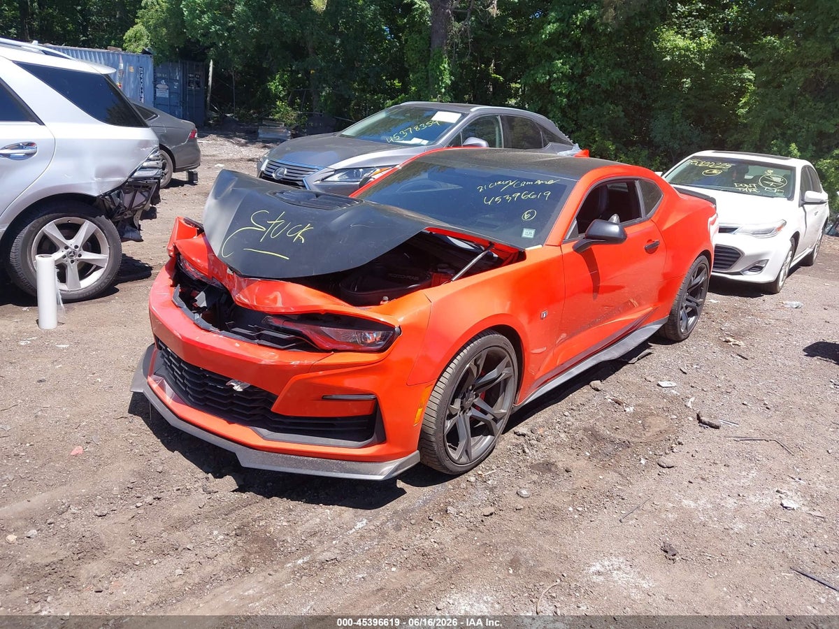 2021 CHEVROLET CAMARO RWD 1SS — снимка 2