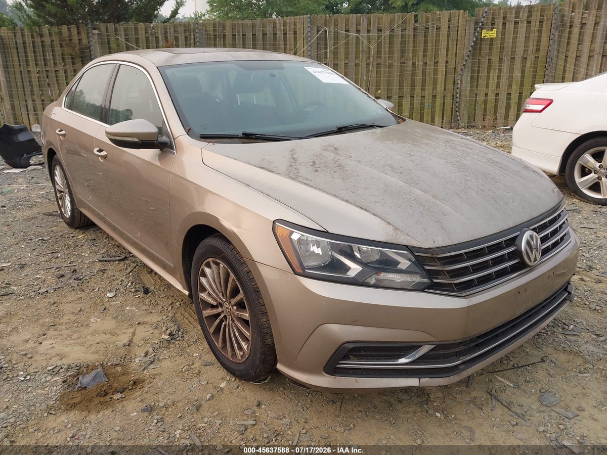 2016 VOLKSWAGEN PASSAT 1.8T SE