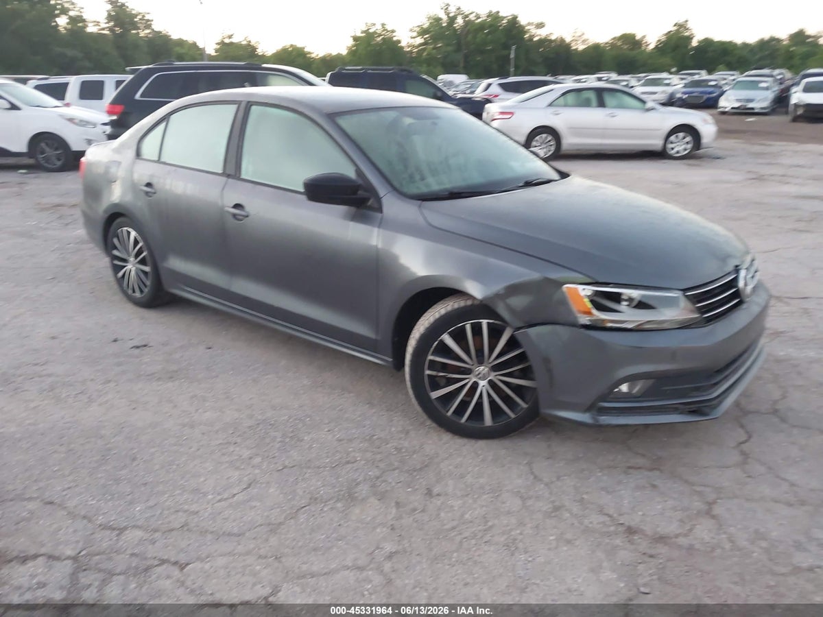 2016 VOLKSWAGEN JETTA 1.8T SPORT