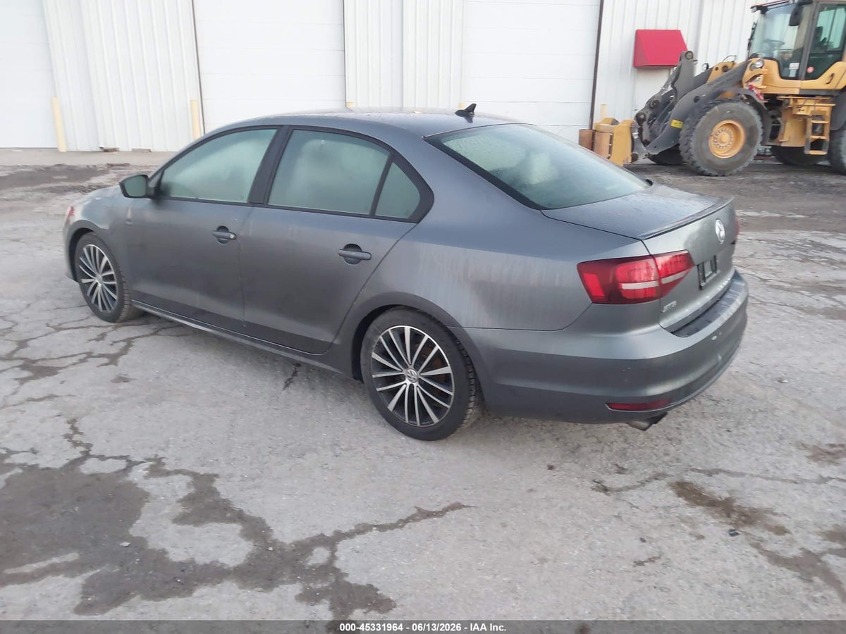 2016 VOLKSWAGEN JETTA 1.8T SPORT — снимка 3