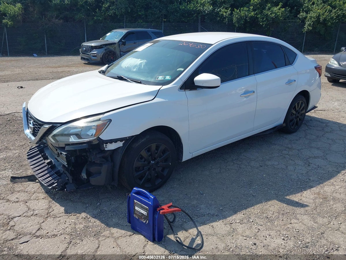 2019 NISSAN SENTRA S — снимка 2