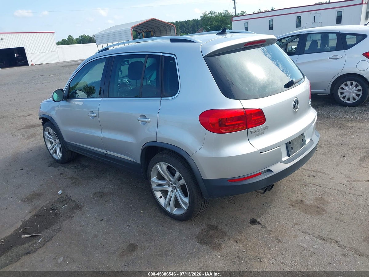 2013 VOLKSWAGEN TIGUAN SEL — снимка 3