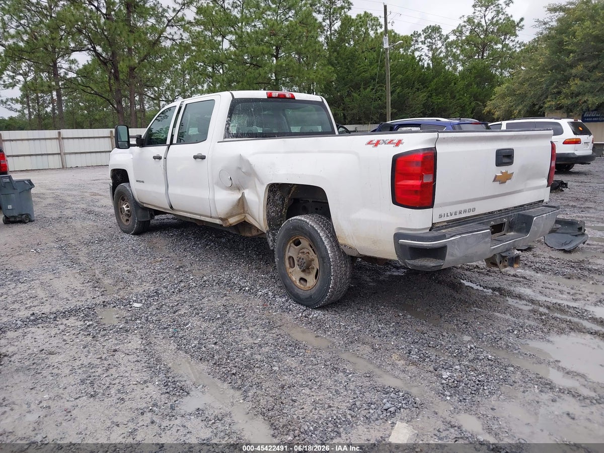 2016 CHEVROLET SILVERADO 2500HD WORK TRUCK — снимка 3
