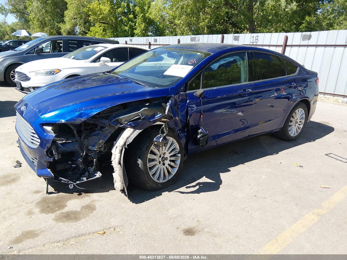 2013 FORD FUSION HYBRID SE — снимка 2