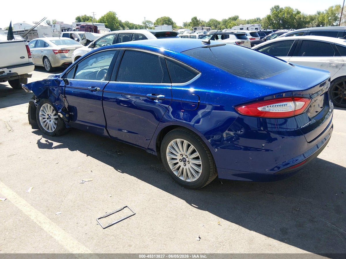2013 FORD FUSION HYBRID SE — снимка 3