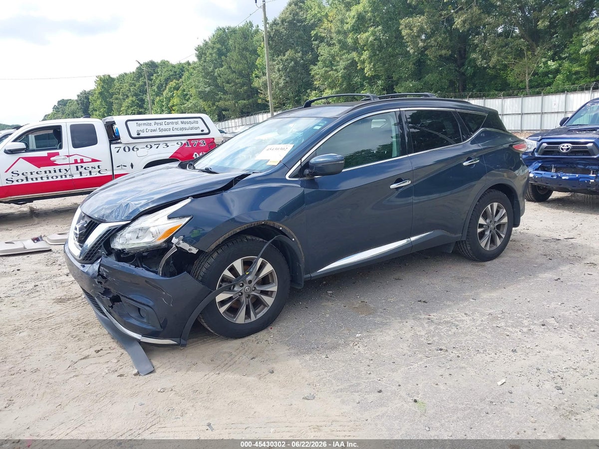 2017 NISSAN MURANO SV — снимка 2