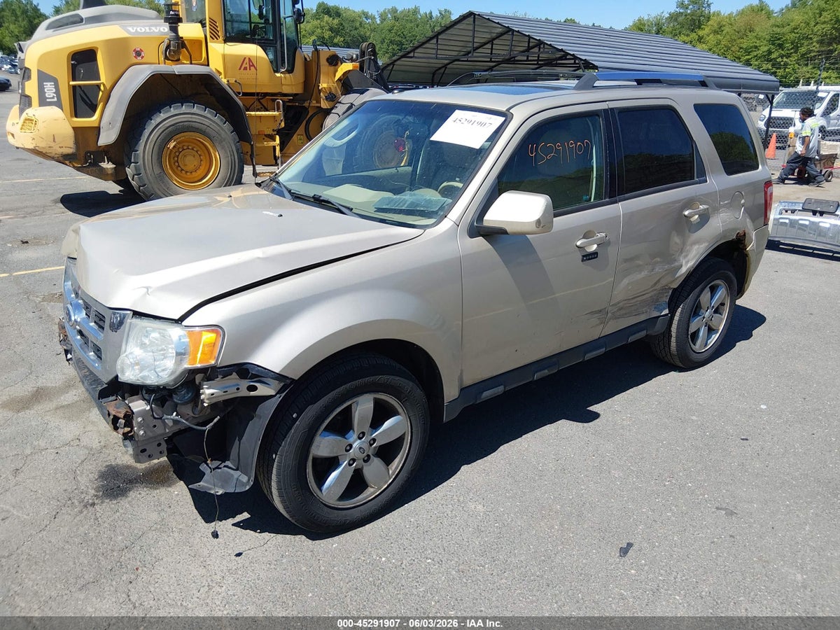 2012 FORD ESCAPE LIMITED — снимка 2