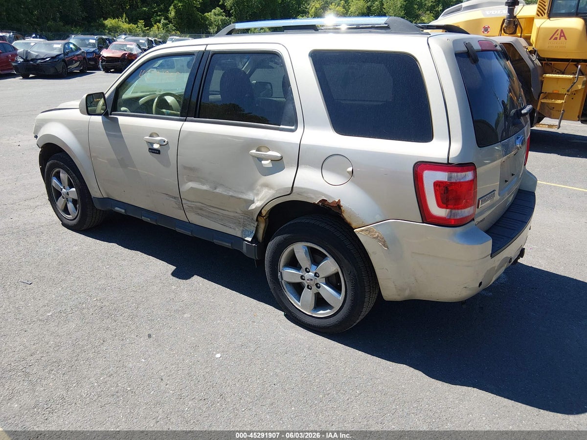 2012 FORD ESCAPE LIMITED — снимка 3