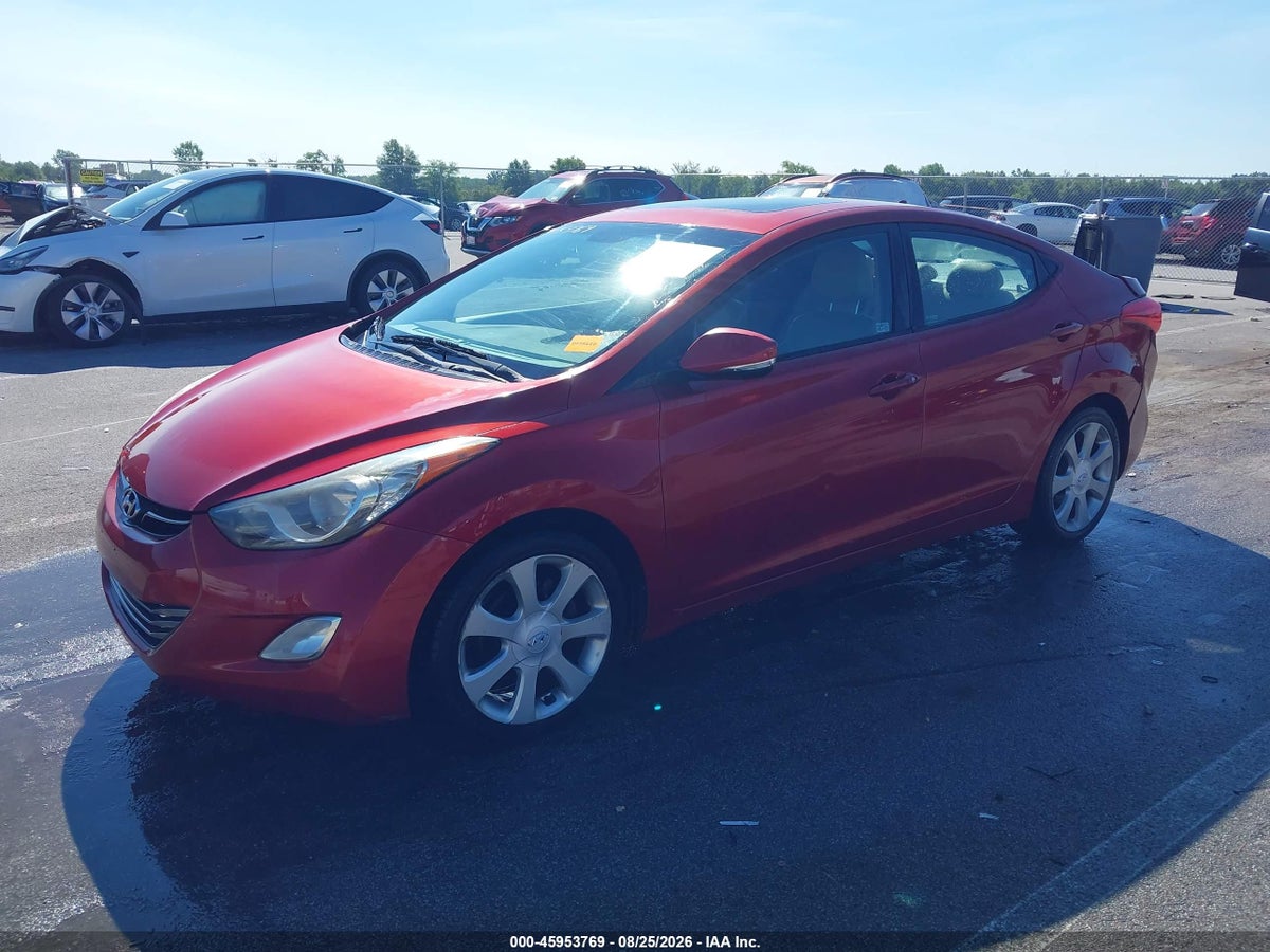 2012 HYUNDAI ELANTRA LIMITED (ULSAN PLANT) — снимка 2