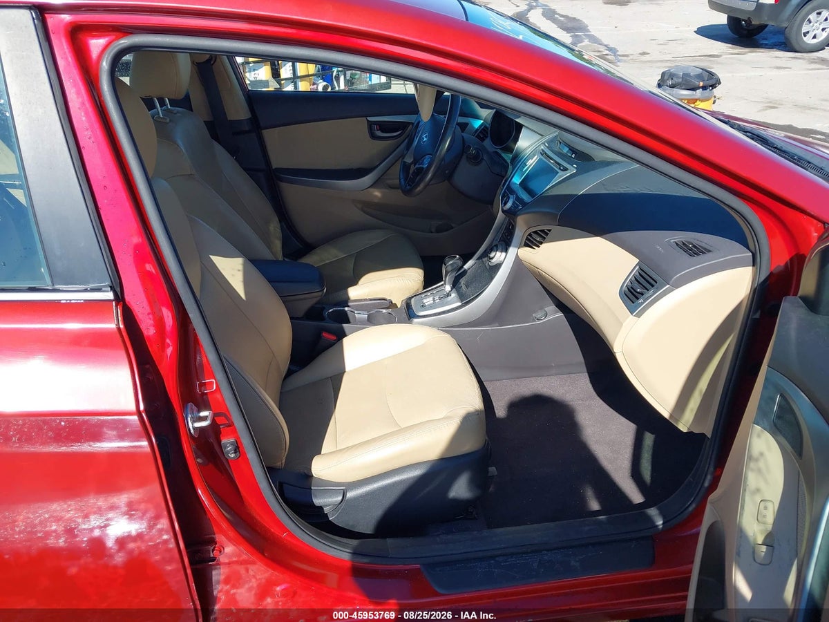 2012 HYUNDAI ELANTRA LIMITED (ULSAN PLANT) — снимка 5