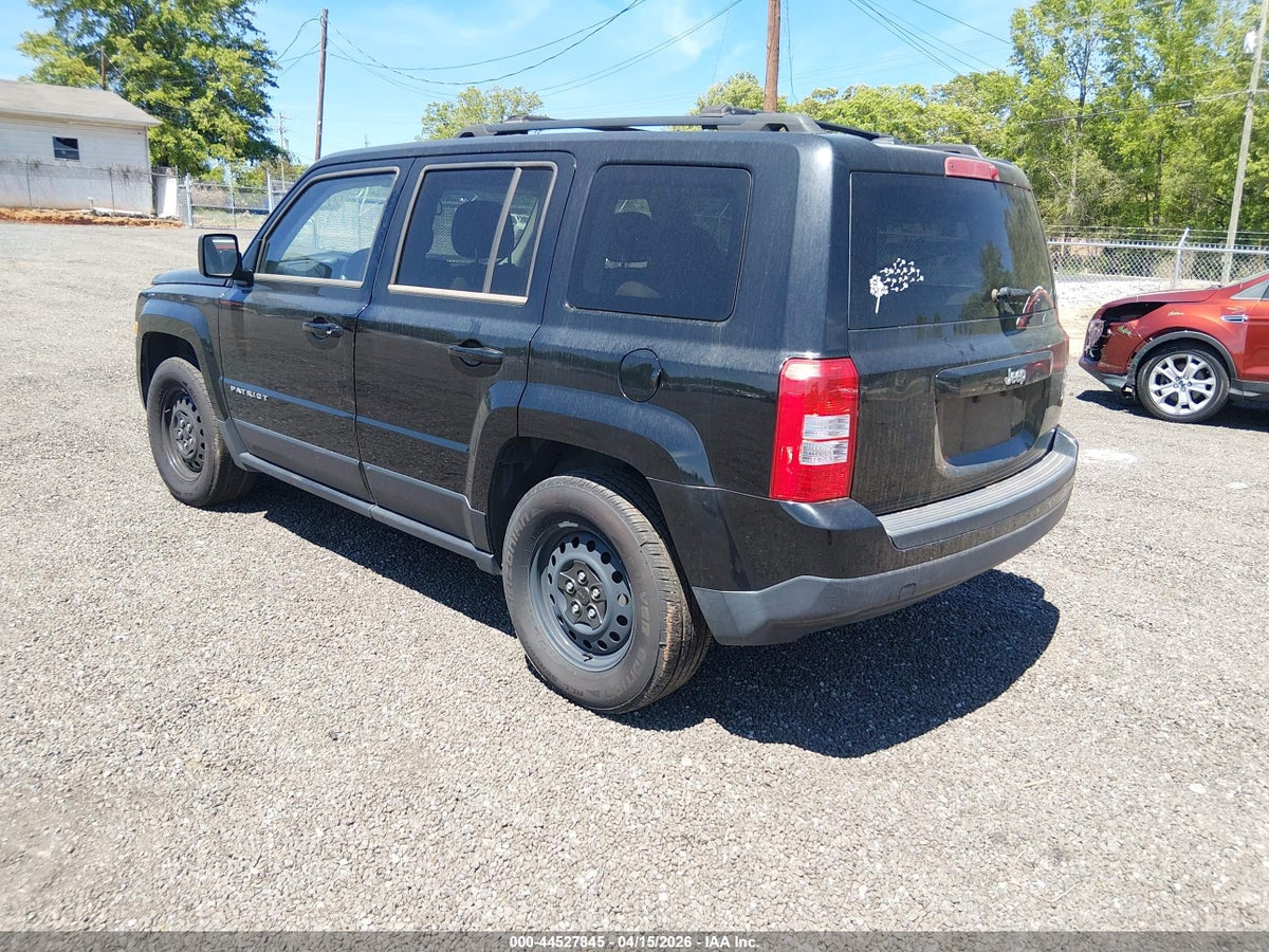 2017 JEEP PATRIOT SPORT FWD — снимка 3