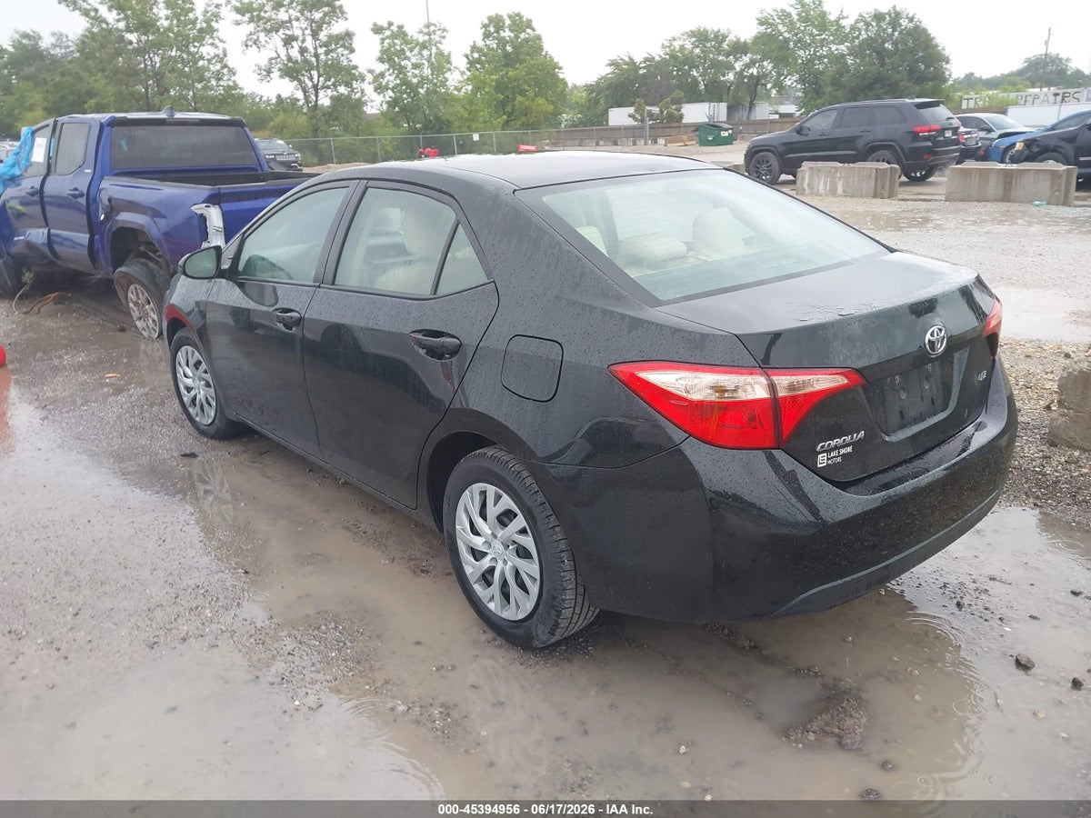2017 TOYOTA COROLLA LE — снимка 3