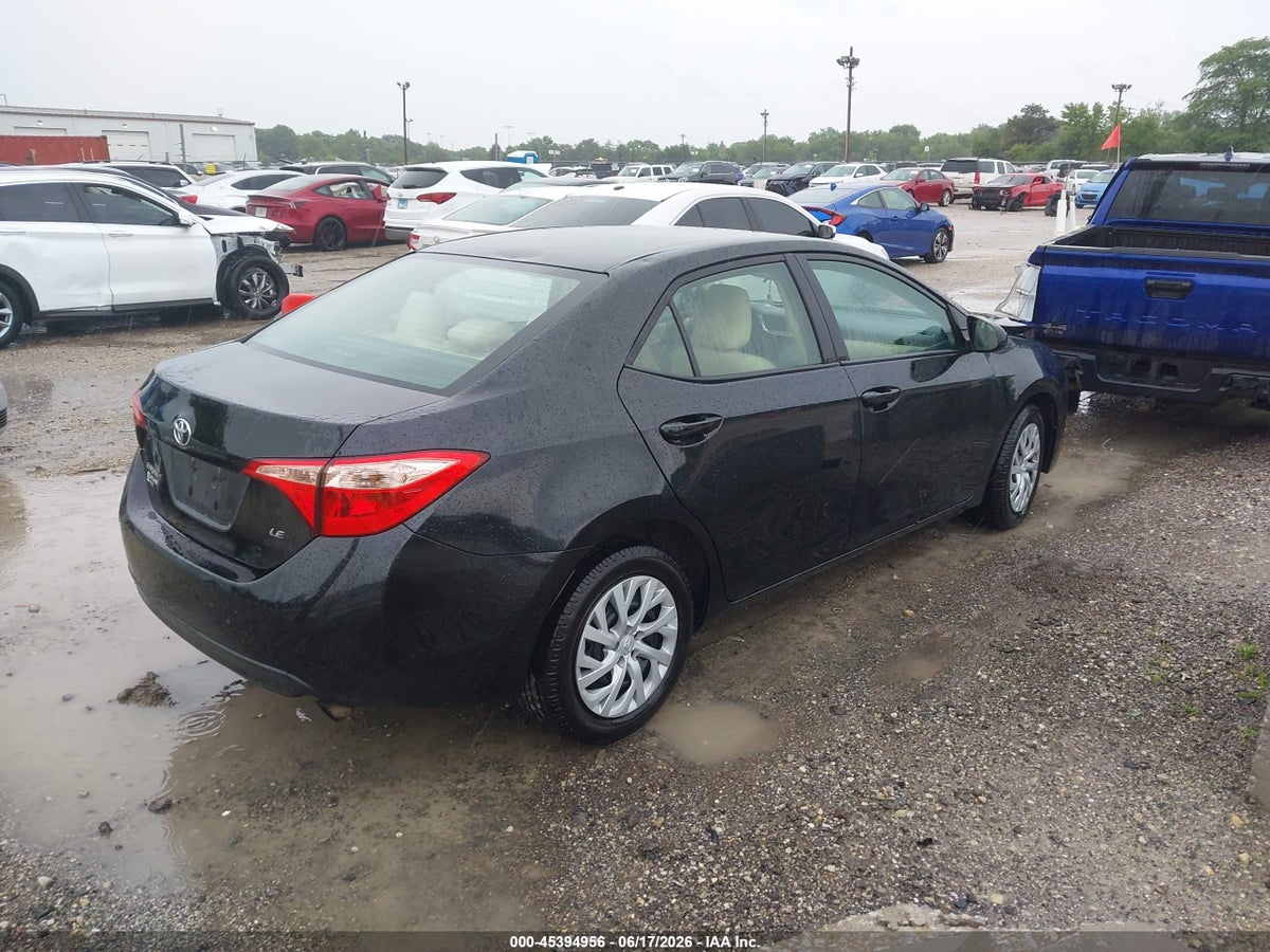 2017 TOYOTA COROLLA LE — снимка 4