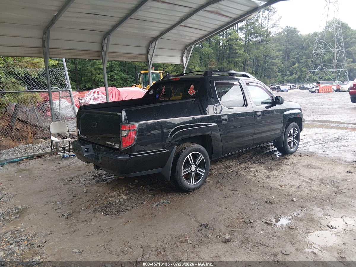 2014 HONDA RIDGELINE SPORT — снимка 4