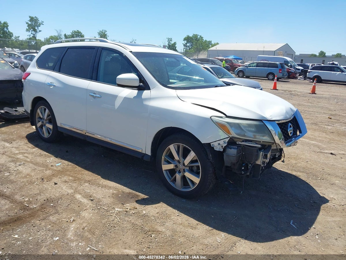 2014 NISSAN PATHFINDER PLATINUM
