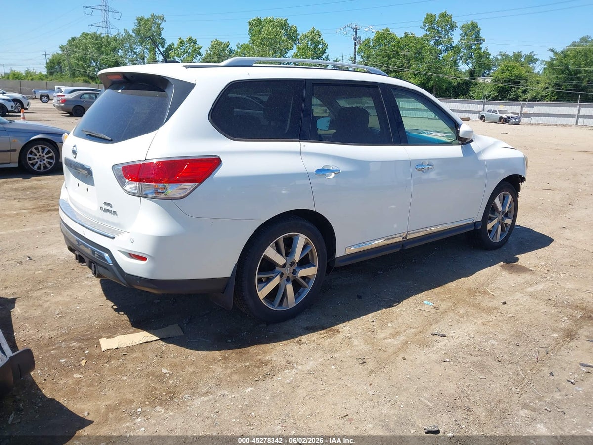 2014 NISSAN PATHFINDER PLATINUM — снимка 4