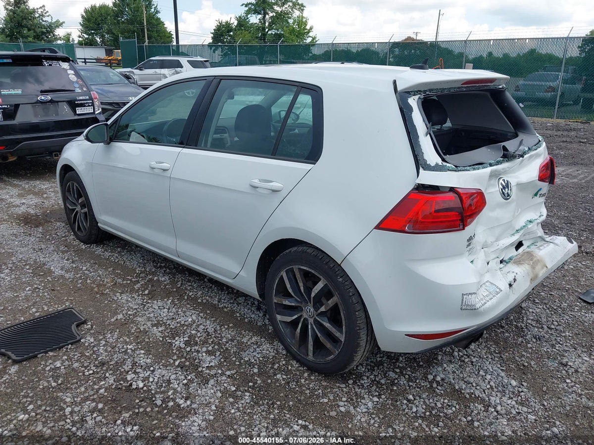 2016 VOLKSWAGEN GOLF TSI SE 4-DOOR — снимка 3