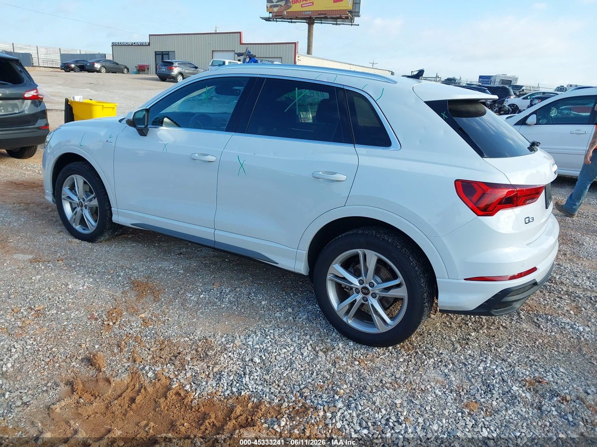 2024 AUDI Q3 PREMIUM 45 TFSI S LINE QUATTRO TIPTRONIC — снимка 3