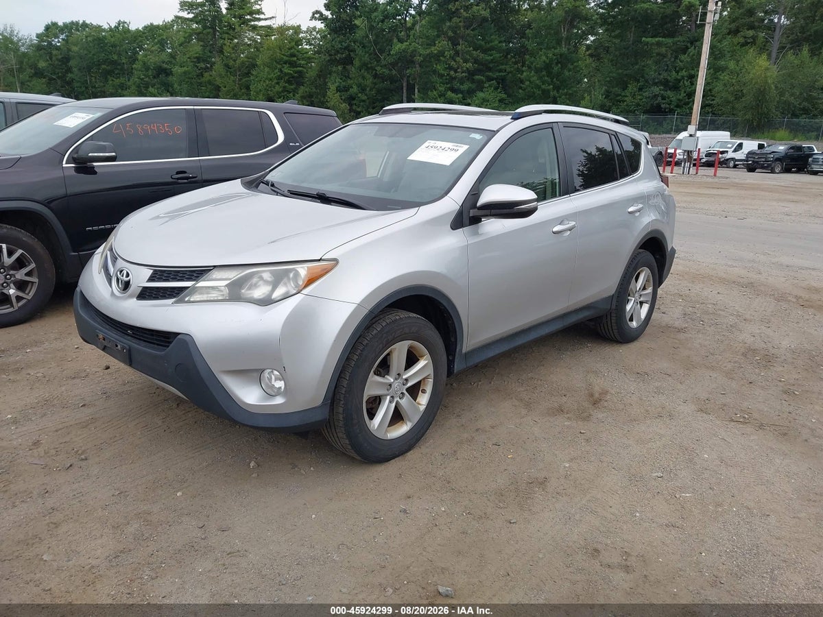 2014 TOYOTA RAV4 XLE — снимка 2